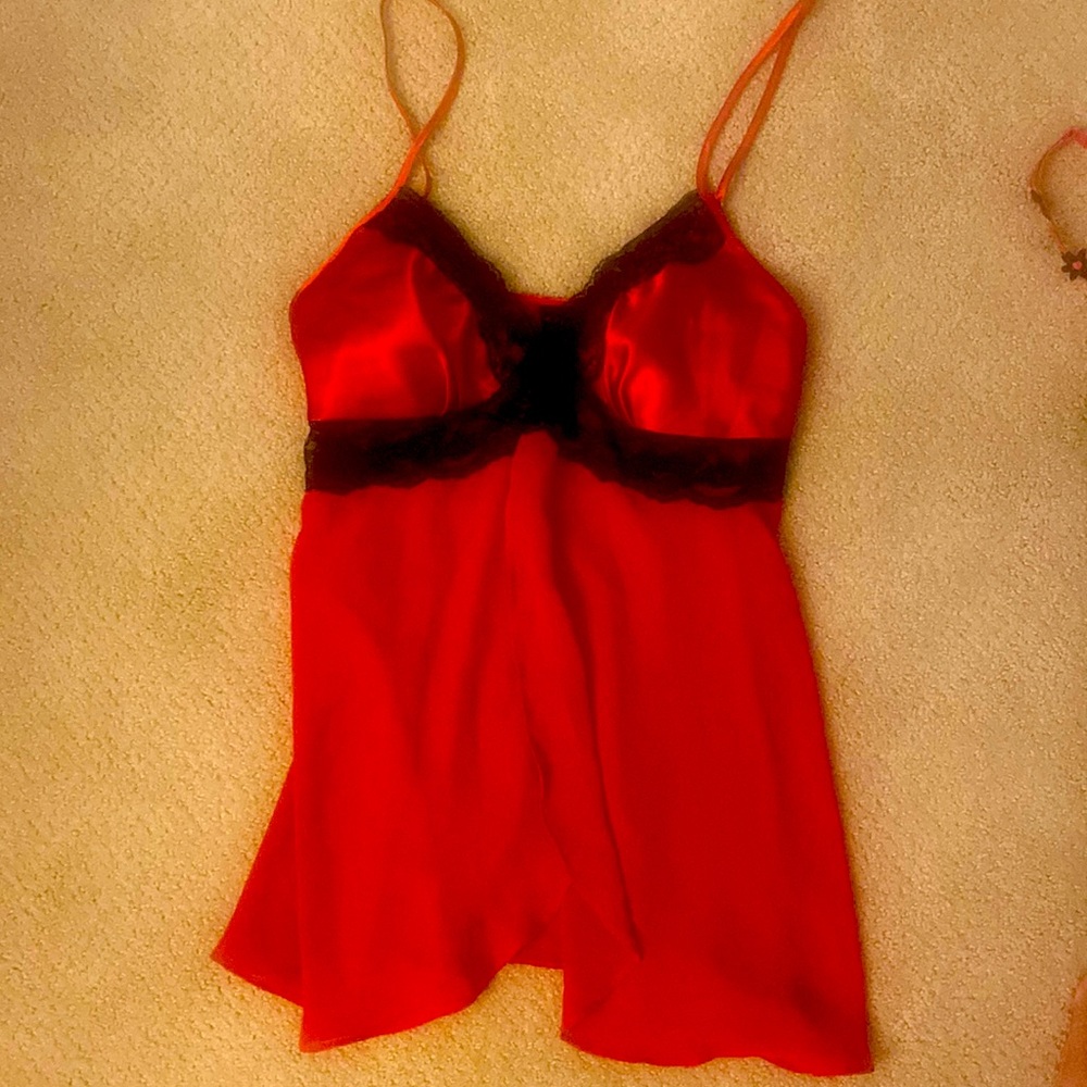 Secret Treasures - red lacy teddy (12/14)